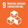 Logo ODS 9 Indústria, inovação e infraestrutura