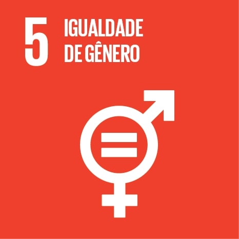 Logo ODS 5 Igualdade de gênero