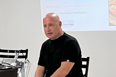 Eduardo Borges, anfitrião do encontro (Crédito: Julene Mello)